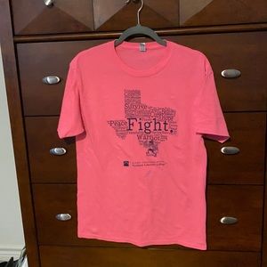 Hot pink North East Lakeview College Texas shirt